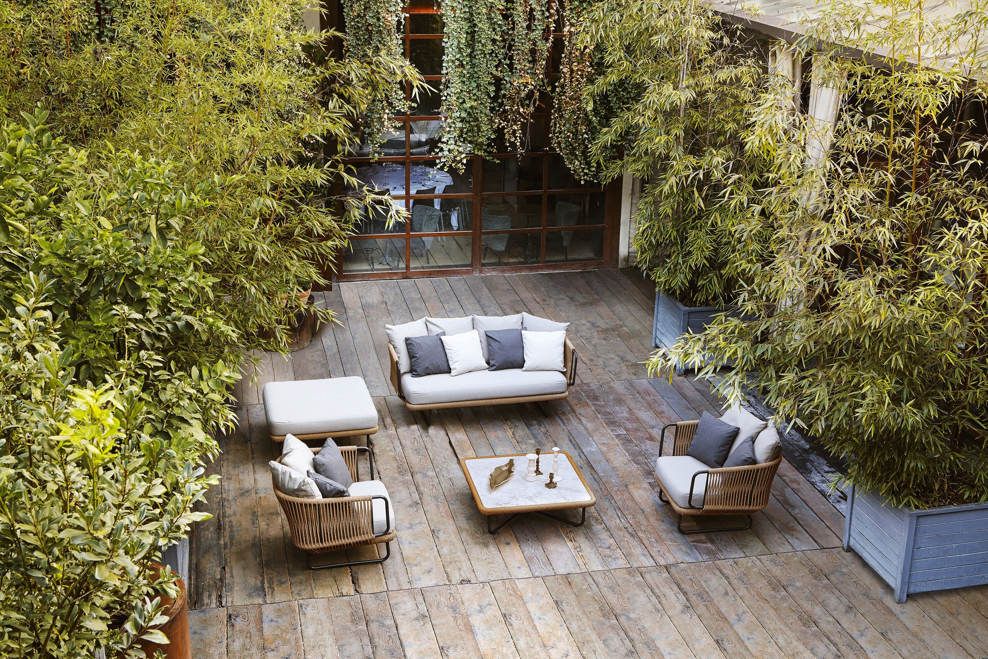 Диван из синтетического волокна с Витой веревкой Varaschin Вавилон ARCH-00069830 - Вид №9