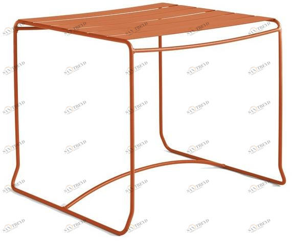 iSimar Садовый столик квадратный из стали Portofino 8004