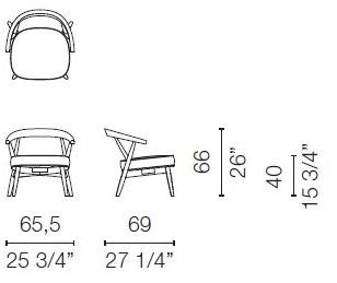Cappellini Кресло Ash Newood Nwx3r  - Вид №8