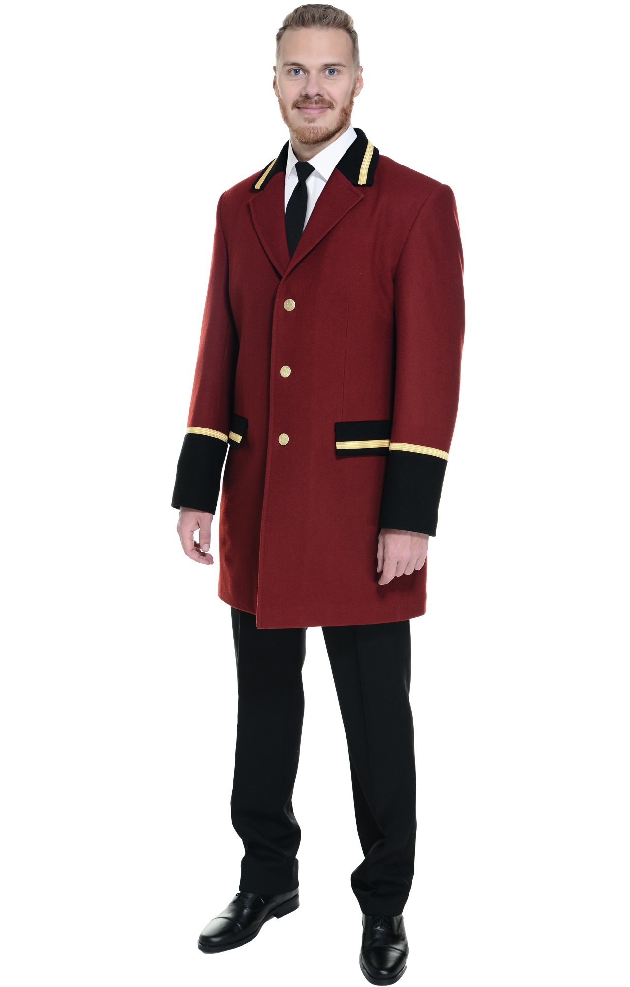 67722 Жакет удлиненный  Швейцар bordeaux (бордо) El-Risto  Бренд "El-Risto" (Эль Ристо), каталог товаров размер 48/176  - Вид №4