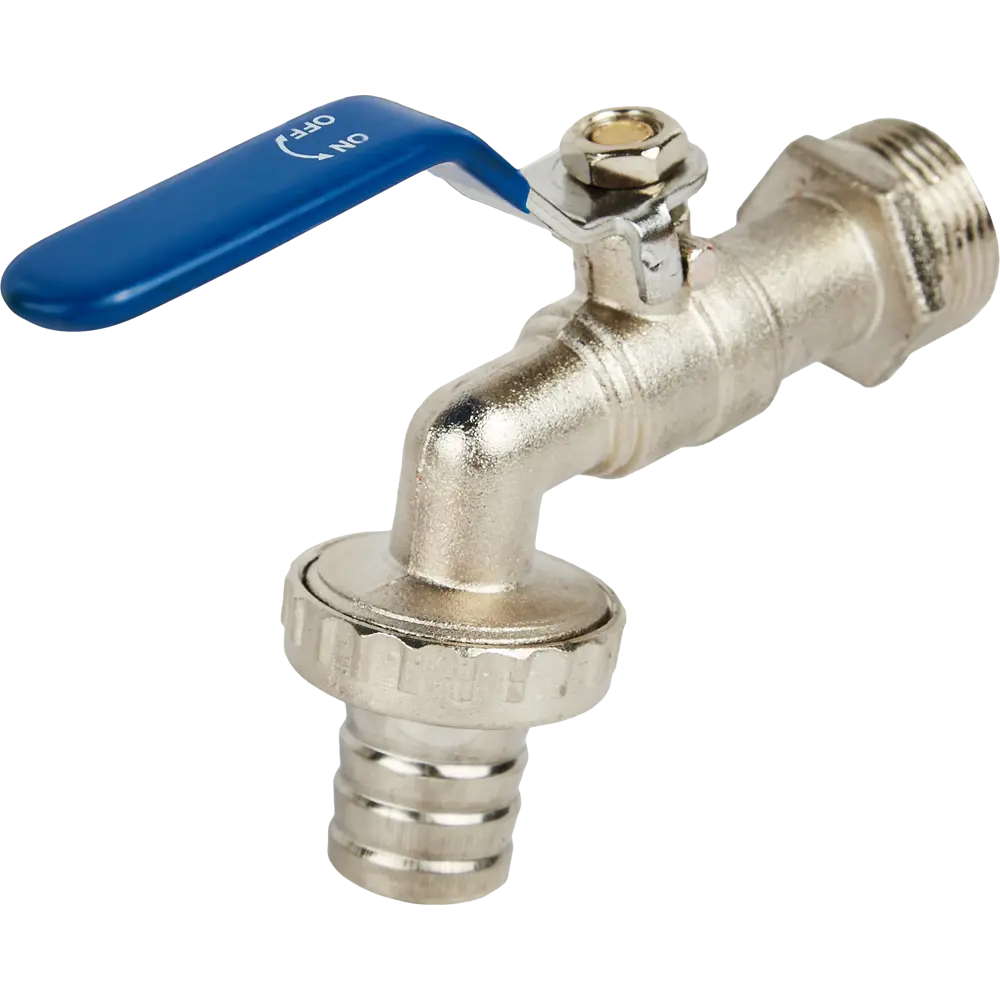 86745441 Кран шаровой со штуцером латунь 3/4 мм STLM-1536887 Santreyd 