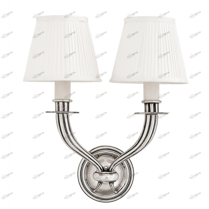 Бра 108074 от Eichholtz EICHHOLTZ  245422 Белый;серебро 