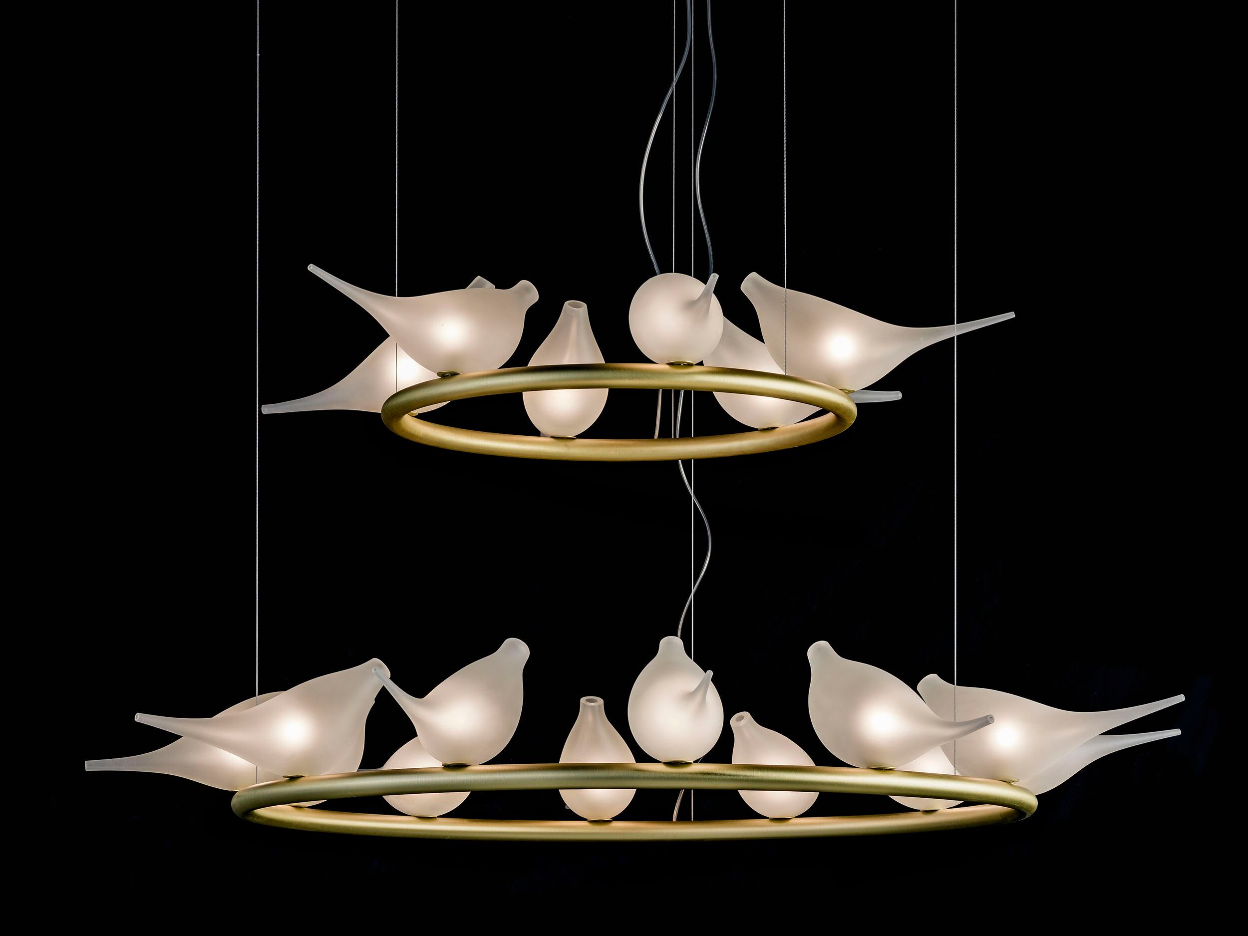 Подвесной светильник ручной работы из дутого стекла MULTIFORME Light Of Love ARCH-00009286