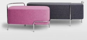 Real Piel Мягкая скамья из ткани