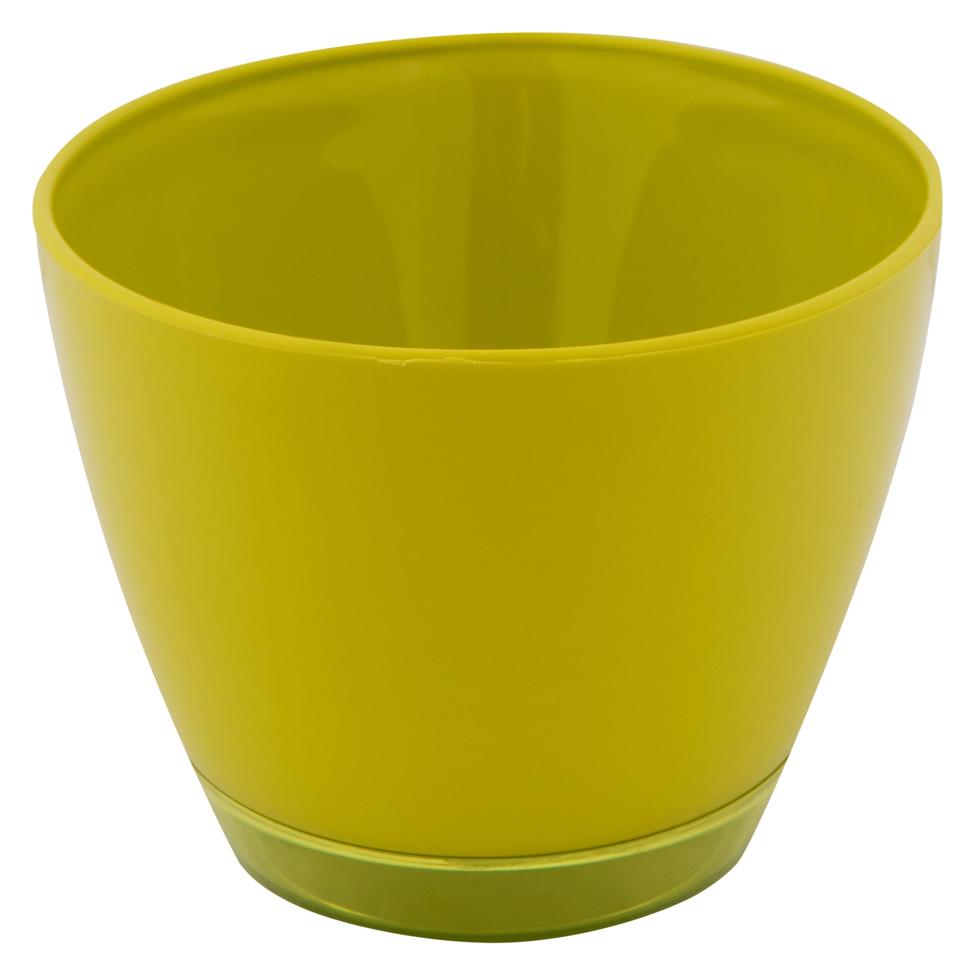 18008967 Кашпо Лодочка ø20 h10 см v1 л пластик зелёный Santreyd  - Вид №1