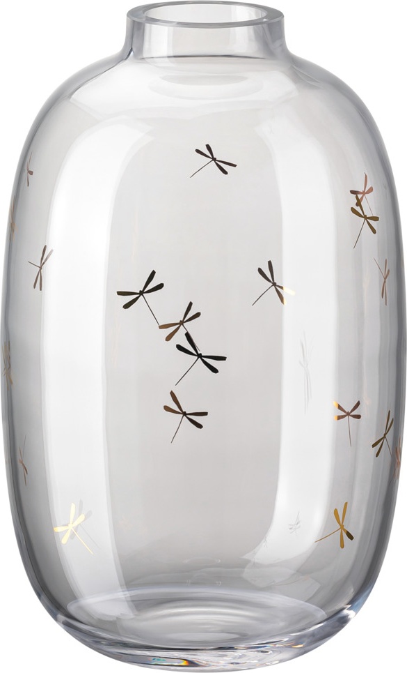 10654573 Rosenthal Ваза Rosenthal Турандот 20см, стекло, серая Стекло 