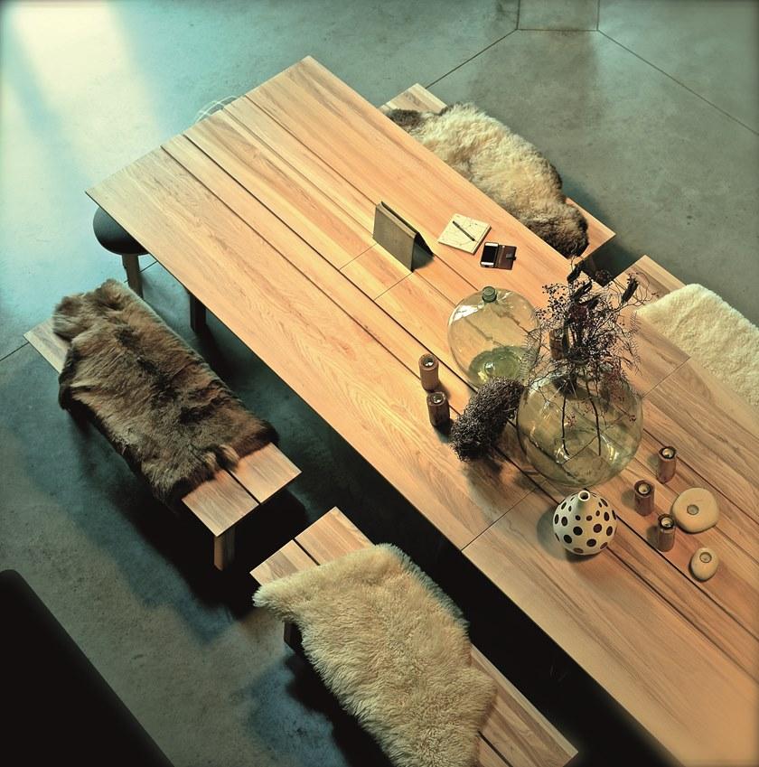 BuzziSpace Прямоугольный деревянный стол для переговоров Buzzipicnic sun-id-1364955 - Вид №5