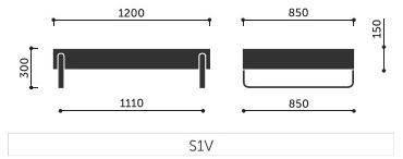 profim Прямоугольный журнальный столик из hpl Myturn sofa sun-id-1361002 - Вид №4