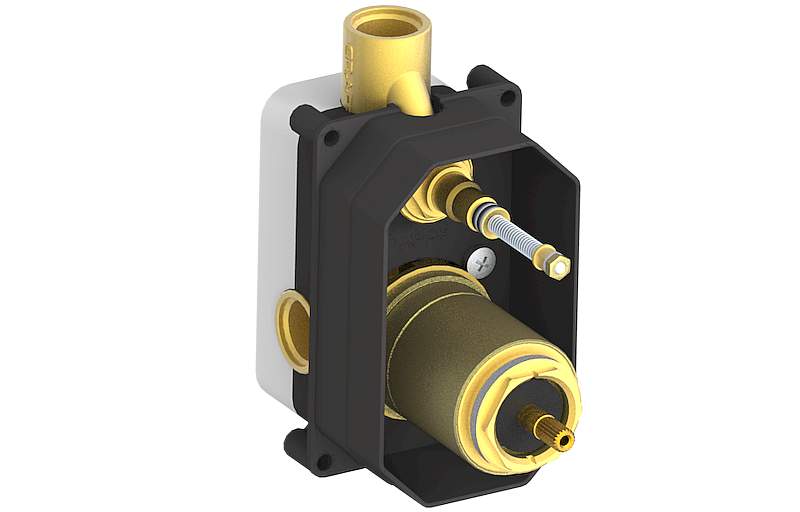 E-7057 Прогрессивный смеситель для душа скрытого монтажа с дивертором 1/2“ - Внутренний элемент GRAFF Harley