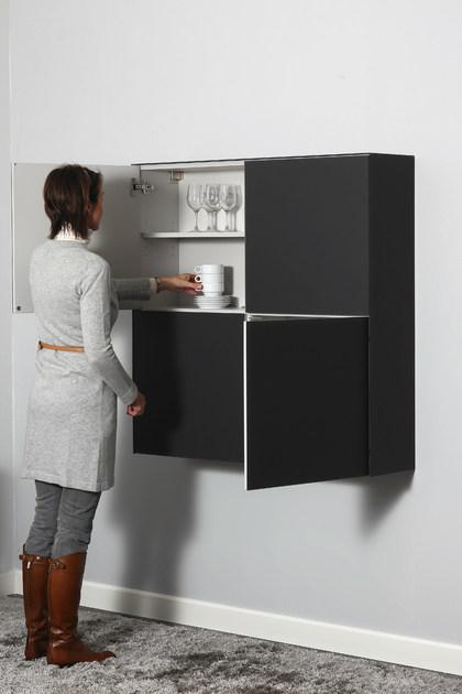 Joli Стенка из керамогранита, лакированная, с дверцей Cube sun-id-1482694 - Вид №4