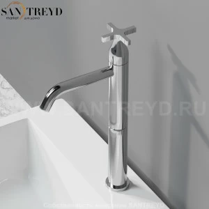 Смеситель AMEM313S MEMORY для раковины хромированный