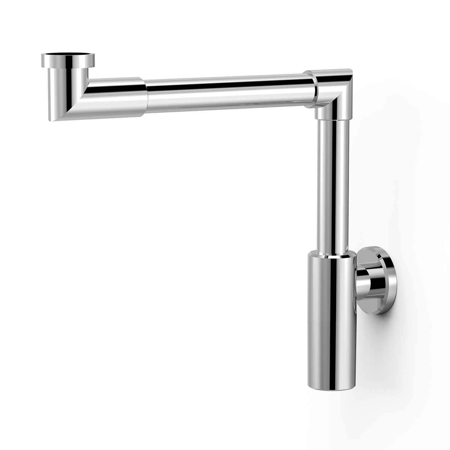 Телескопический коленный сливной люк для умывальника-16110362 TRES Drain