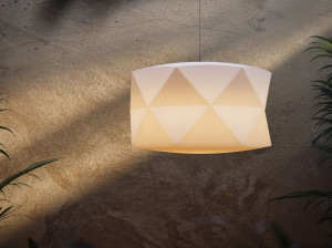 Открытый подвесной светильник