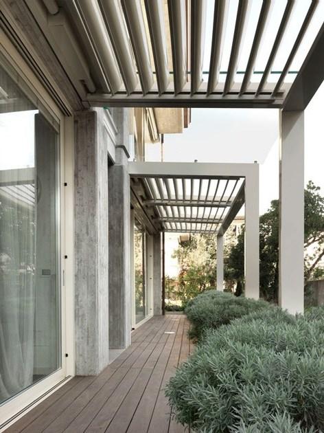 CAGIS Алюминиевая пергола с регулируемыми жалюзи sun-id-1419857 - Вид №5