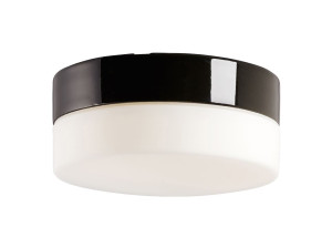 Настенный светильник / потолочный светильник из опалового стекла и фарфора