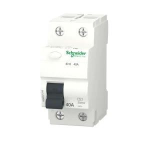 УЗО Systeme Electric Acti9 1P N 40 A 30 мА 10 кА AC A9R41240 82850931 STLM-2050550
