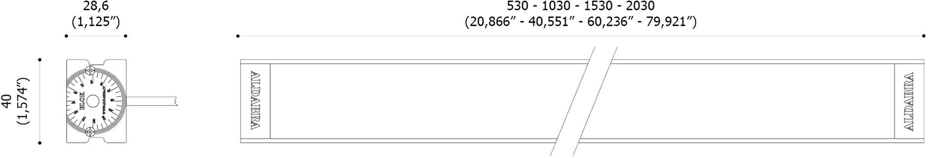 Aldabra Линейный световой профиль с системой RGB для светодиодных модулей sun-id-1500161 - Вид №11