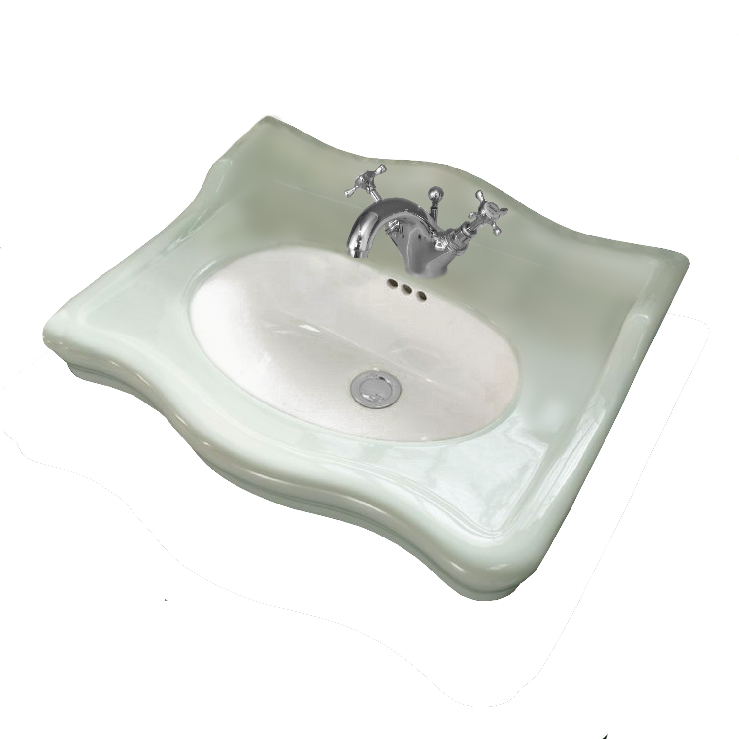 TCCO401 Бассейн с одной леткой Comtesse Thomas Crapper  - Вид №3