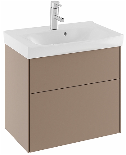 47440 IFO Sense тумба под умывальник с двумя ящиками, W = 900 мм, W1 = 922 мм, белый - Вид №5