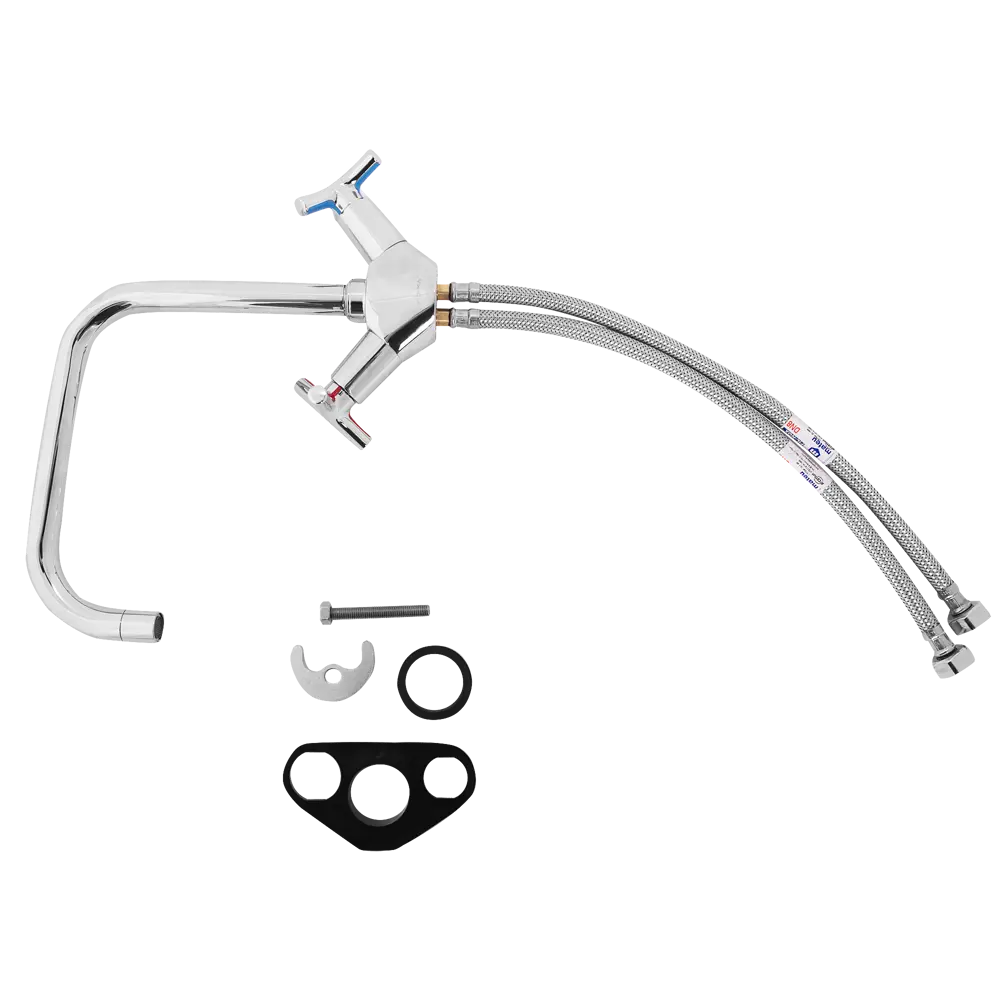 Смеситель для кухни Vidima Trinity 24.1 см цвет хром 18712444 STLM-2028665 - Вид №1