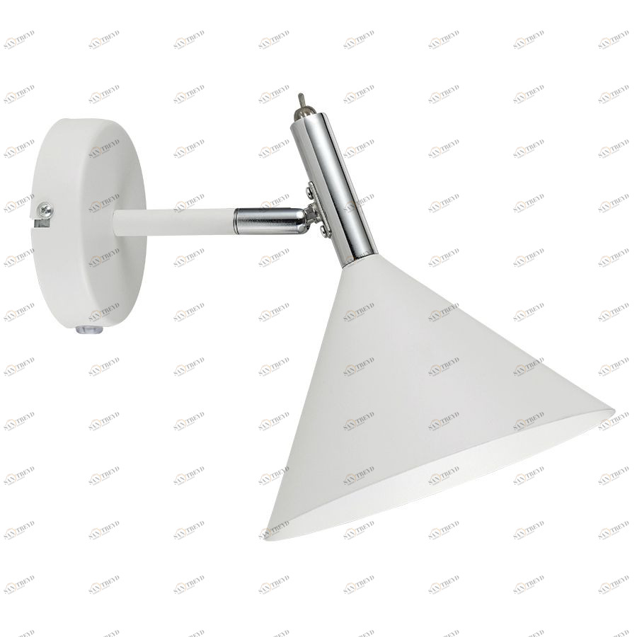 Светильник настенный Nyso, белый/хром Halo Design 991089