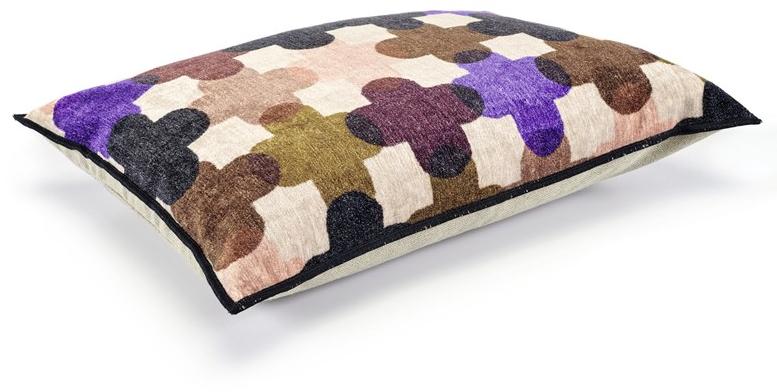 Élitis Подушка из бархата с рисунком sun-id-1472911 - Вид №4