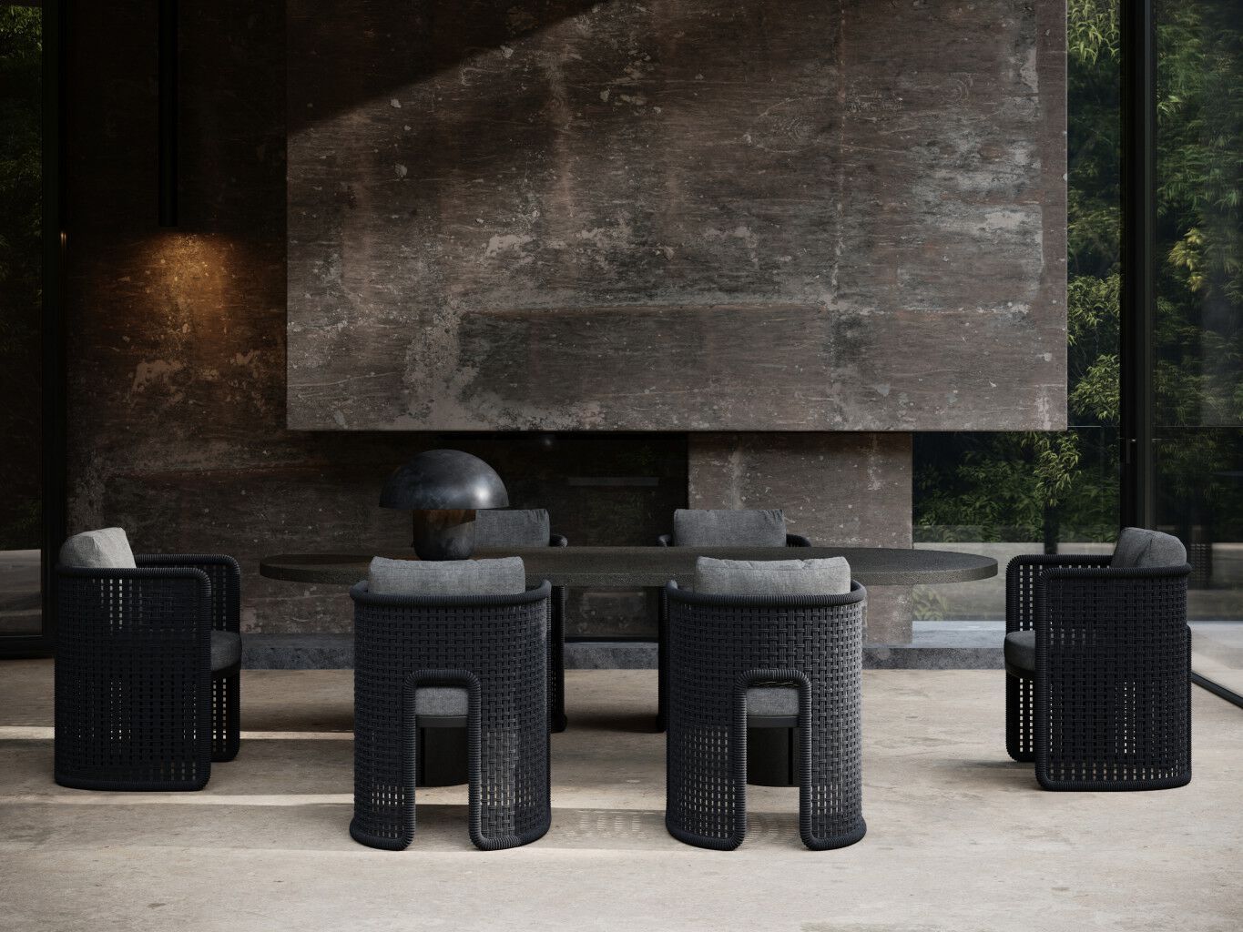 Садовый стул с подлокотниками SNOC Miura ARCH-00051051 - Вид №6