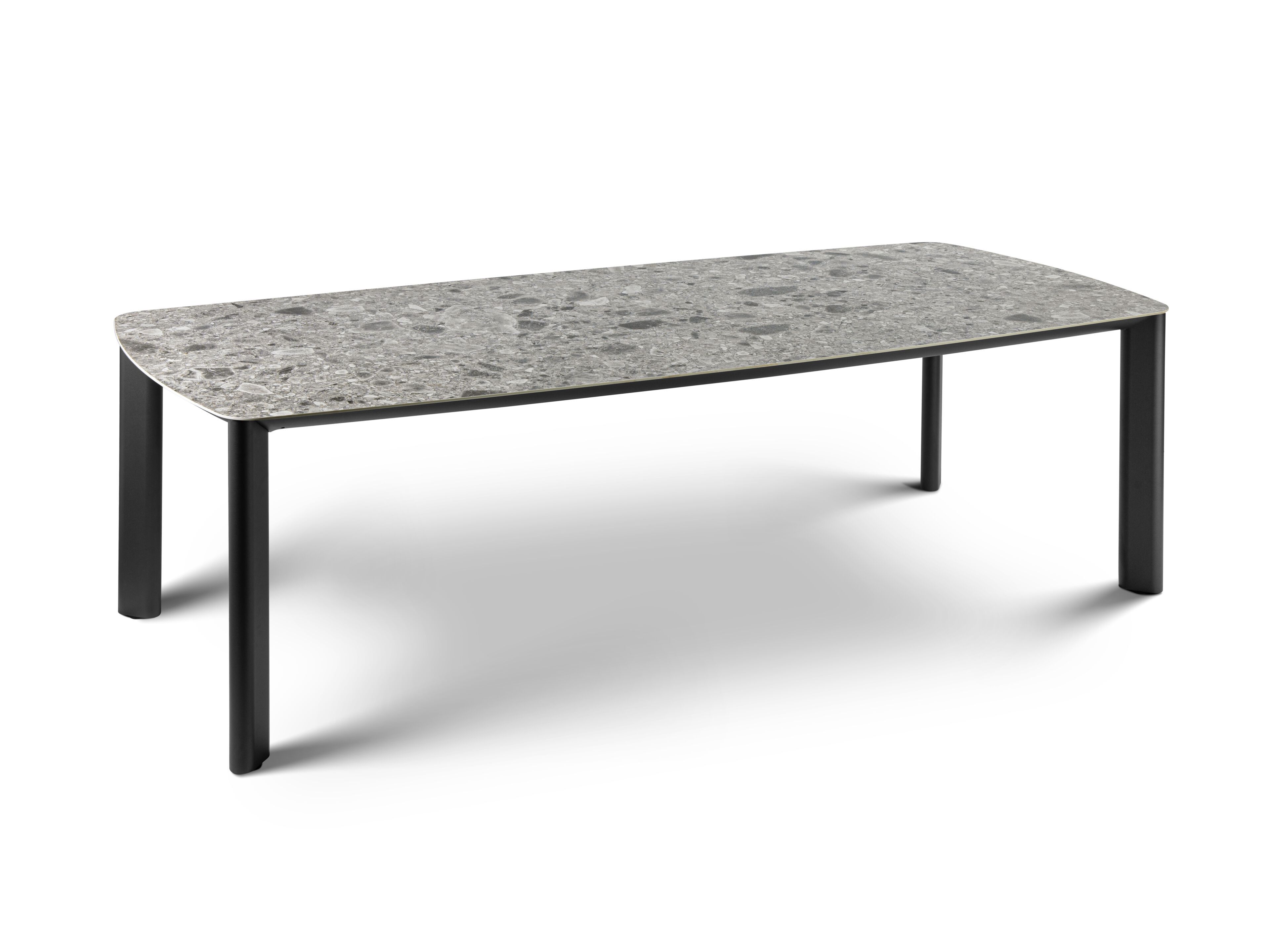 Керамический прямоугольный садовый стол Jati Kebon Tofino Alu ARCH-00080063