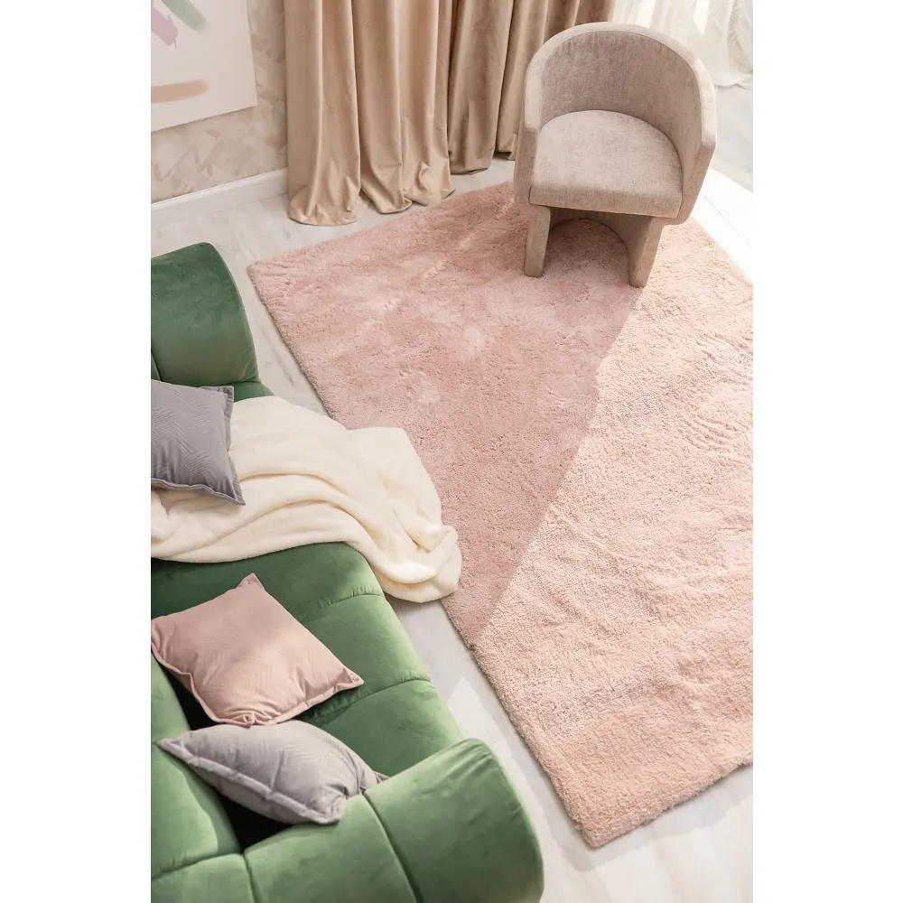 Ковер полиэстер Inspire Alaric 120x170 см цвет розовый 83235397 STLM-2188975  - Вид №6