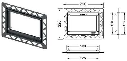 TECE Панель смыва для унитаза из нержавеющей стали sun-id-1502027 - Вид №4