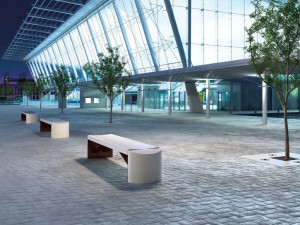 Скамья без спинки