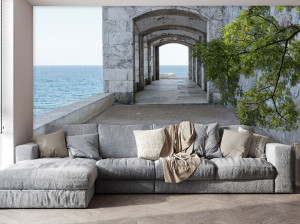 Обои trompe l'oeil