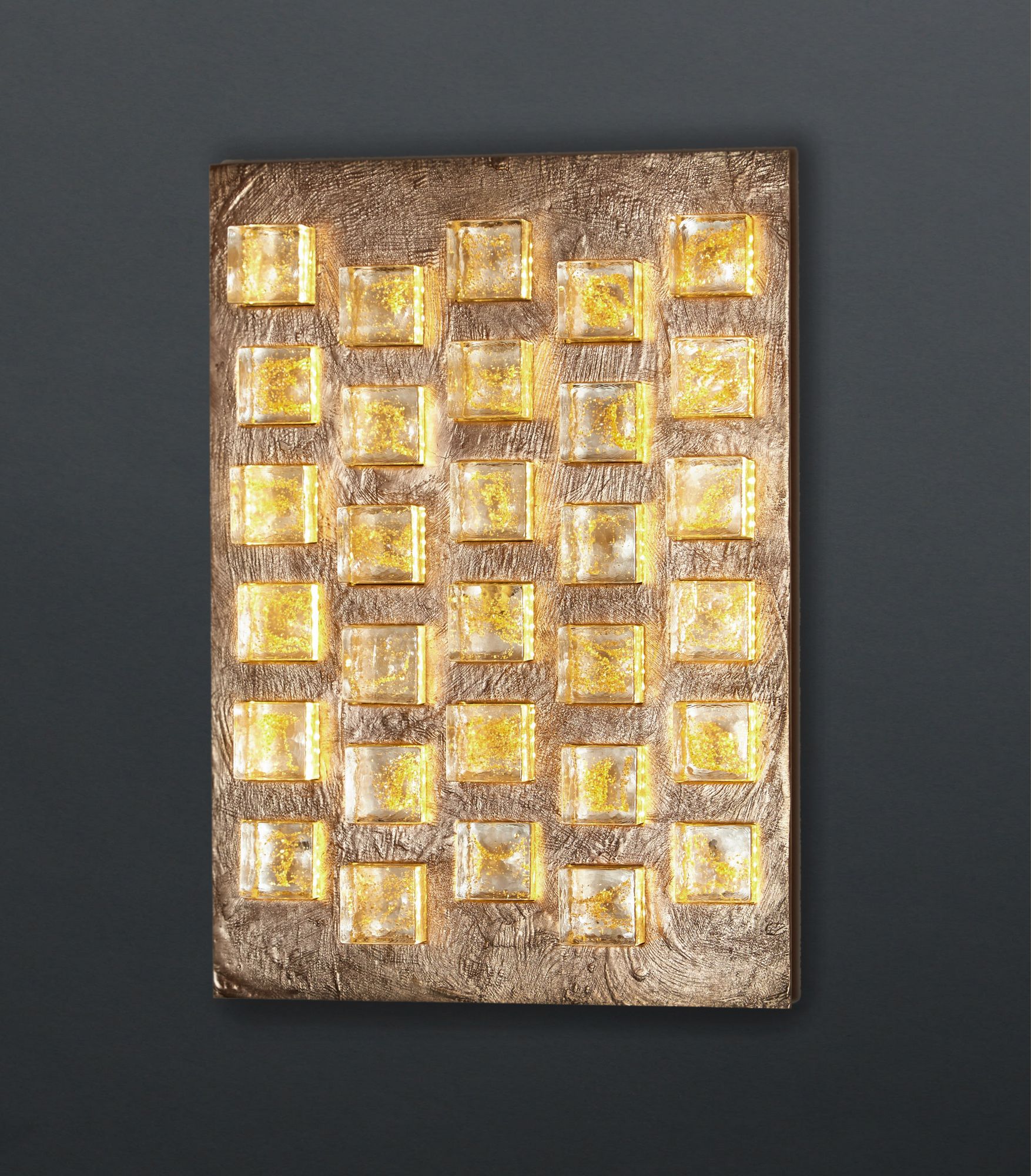 Бронзовый светодиодный настенный светильник OFFICINACIANI ARCH-00039989 - Вид №1