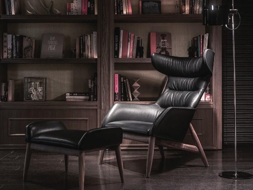 Ritzwell & Co. Стул Wing обитый кожей Beatrix sun-id-1402265 - Вид №4