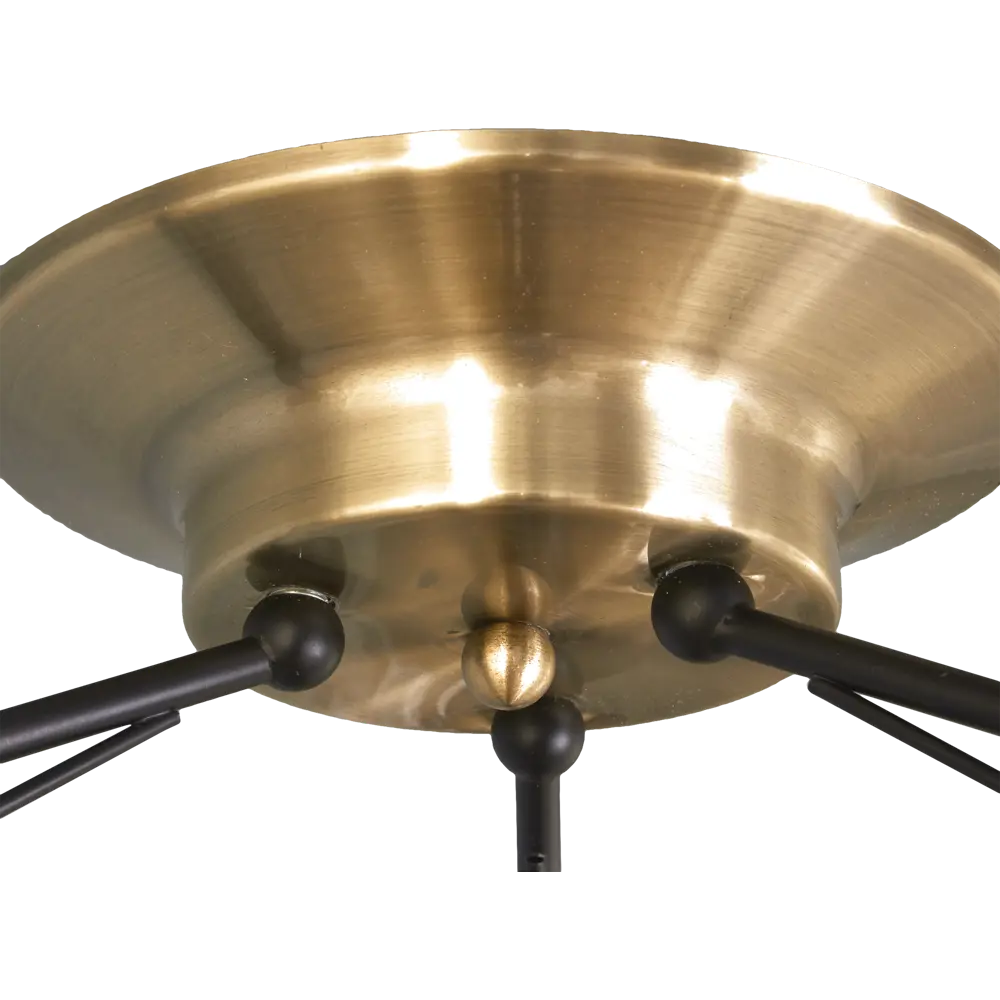 Люстра «Galaxy» 596/3PL 3хЕ27х60 Вт цвет античная бронза Escada STLM-2006261 - Вид №5