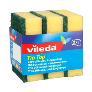 Губка Vileda «Тип-Топ», 3 шт. 82433891 STLM-2175122
