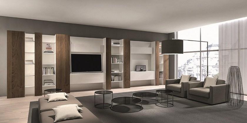 EmmeBi Модульная лакированная стенка для хранения sun-id-1403540 - Вид №1