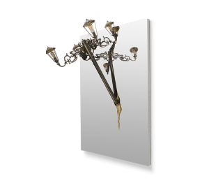 0-315 Прямоугольное зеркало Люмьер  Boca Do Lobo