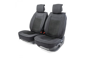 16521381 Каркас накидки на переднее сиденье 2 шт., алькантара CUS-2062 BK/BK CarPerformance
