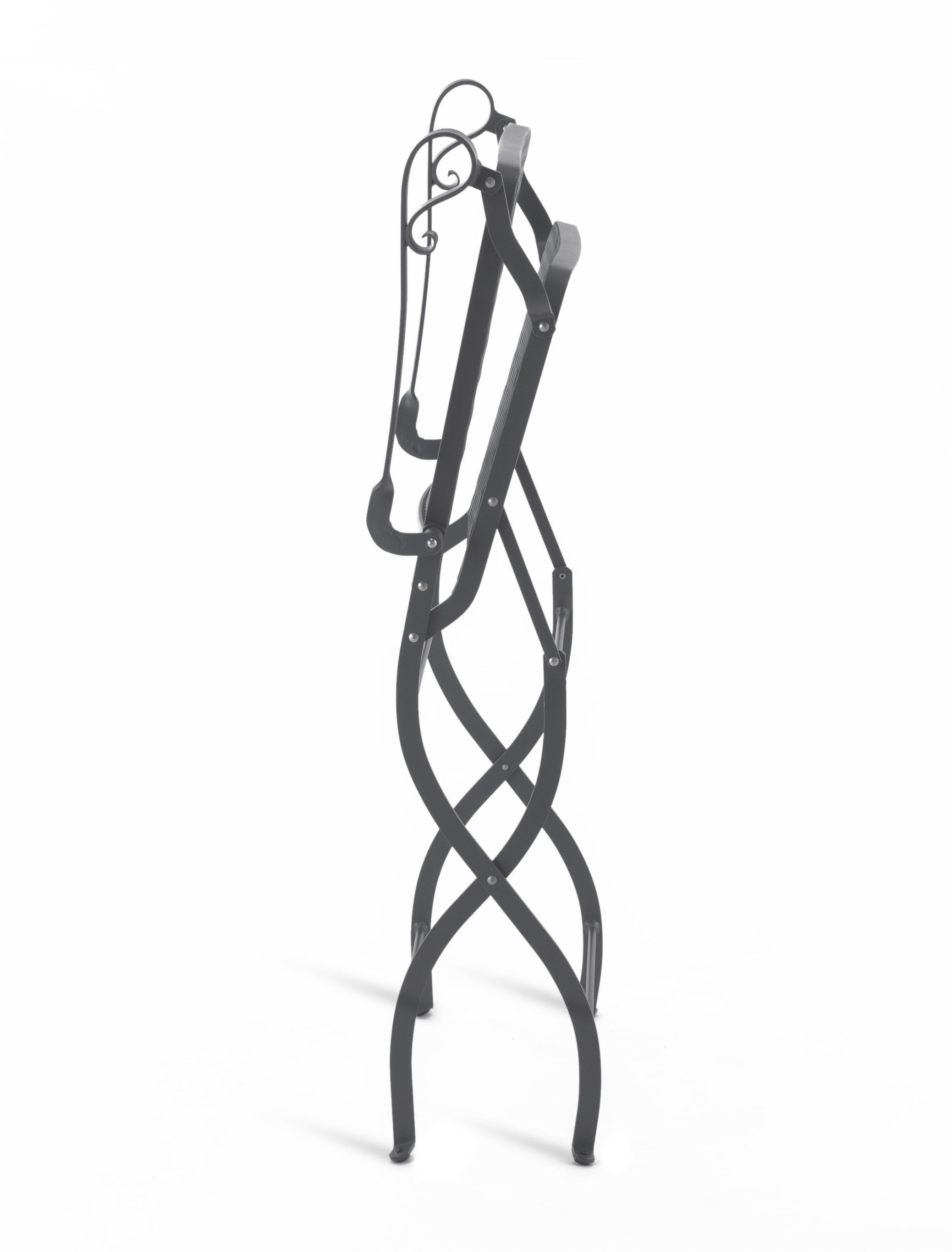 Складной стул из кованого железа с подлокотниками Unopiù Aurora ARCH-00017438 - Вид №1