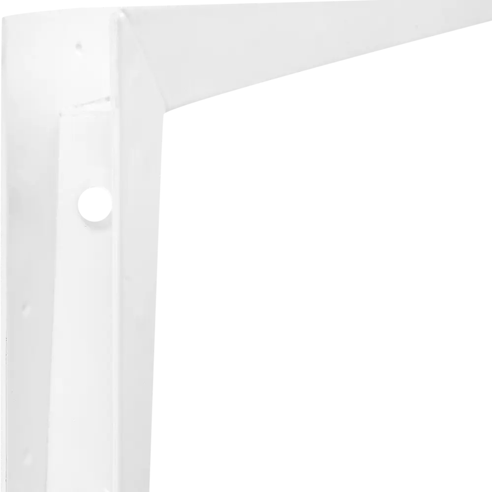 Кронштейн для полки Larvij Митр 25x25 см цвет белый нагрузка до 30 кг STLM-2040605 - Вид №1