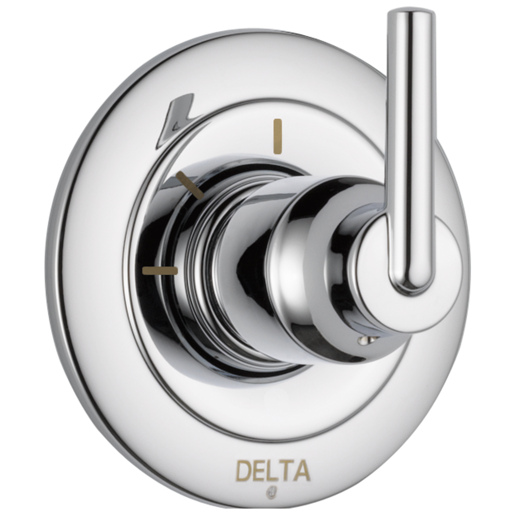 T11859 3-позиционная регулировка 2-портового дивертора Delta Faucet Trinsic Хром 