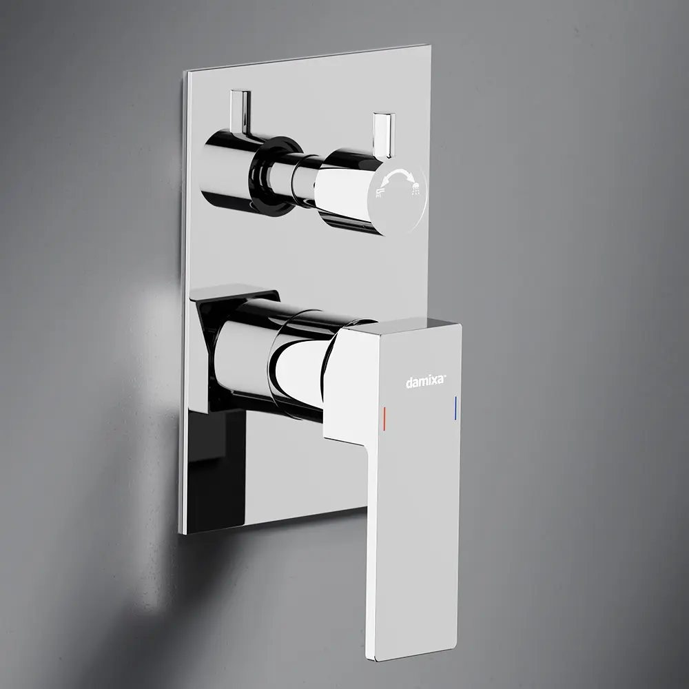 Душевая система Damixa Elm 921520000LM скрытого монтажа цвет хром STLM-2029928 - Вид №9