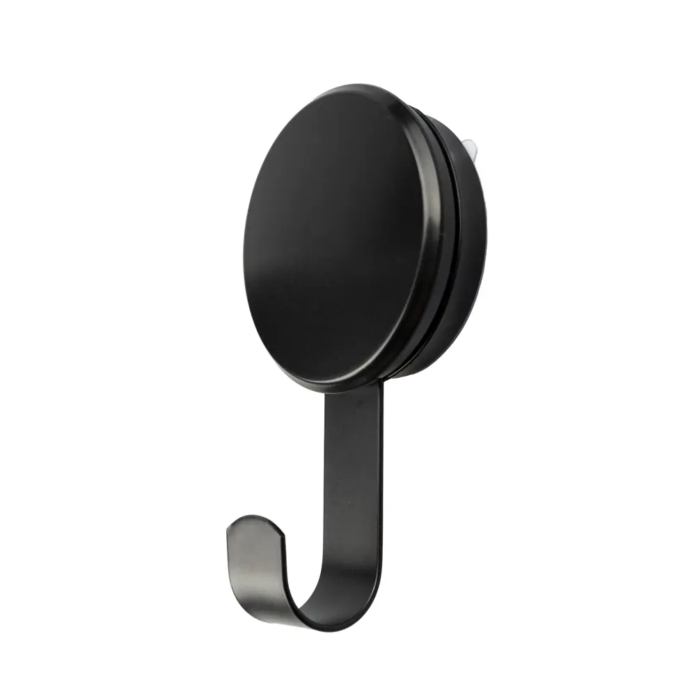 Держатель для полотенец Аквалиния крючок цвет черный Черный на липучке STLM-2002242