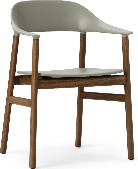 1401037 Herit Кресло Smoked Oak Dusty Green Normann Copenhagen 