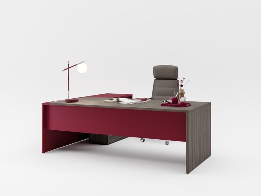 PROF Прямоугольный стол из fenix-ntm® с системой организации кабелей Entry sun-id-1424410 - Вид №22