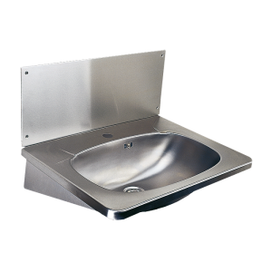 93020 Нержавеющий подвесной умывальник с отверстием для смесителя SANELA