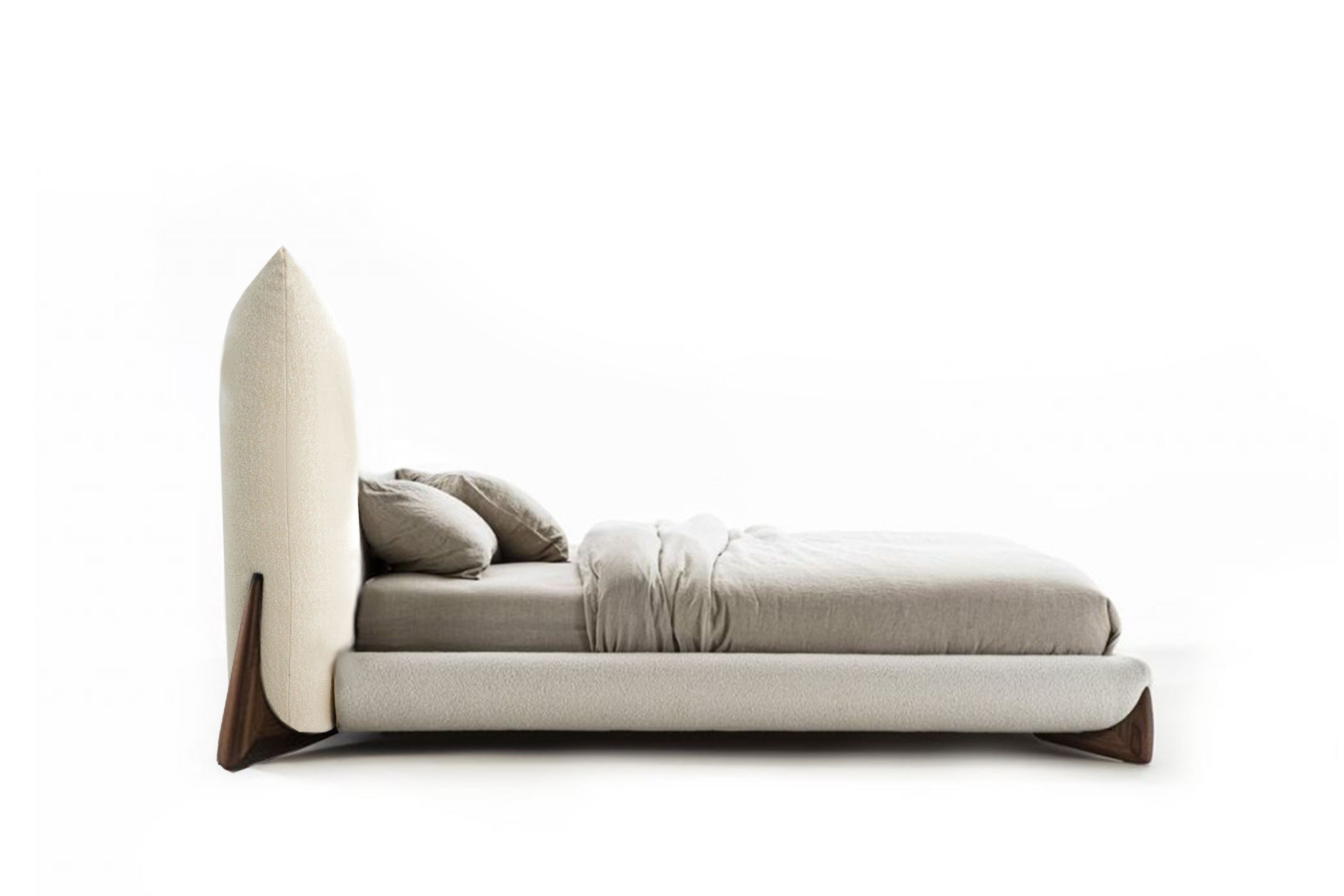 Двуспальная мягкая кровать ABLE Hazel ARCH-00129923 - Вид №1