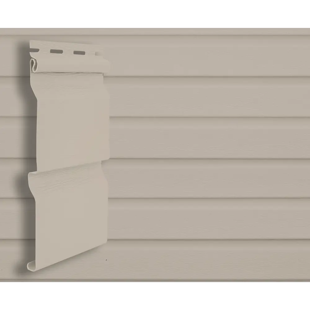 83577510 Сайдинг виниловый Artens Брус 3 м Бежевый 0.609 м² STLM-0041933 