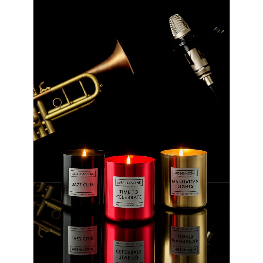Свеча ароматическая Mise En Scene Time To Celebrate AMBIENTAIR  00-3894983 Красный  - Вид №2